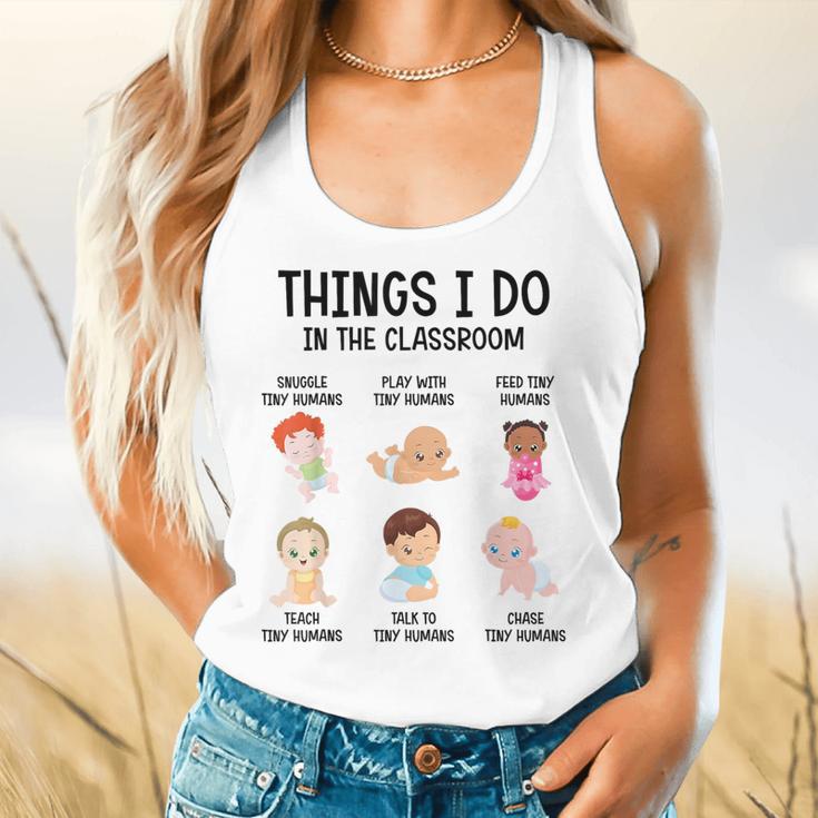 Daycare Preschool Infant Teacher Thing I Do In The Classroom Flowy Tank, gift for family, gift for coworker Daycare Preschool Infant Teacher Thing I Do In The Classroom Flowy Tank, gift for family, gift for coworker