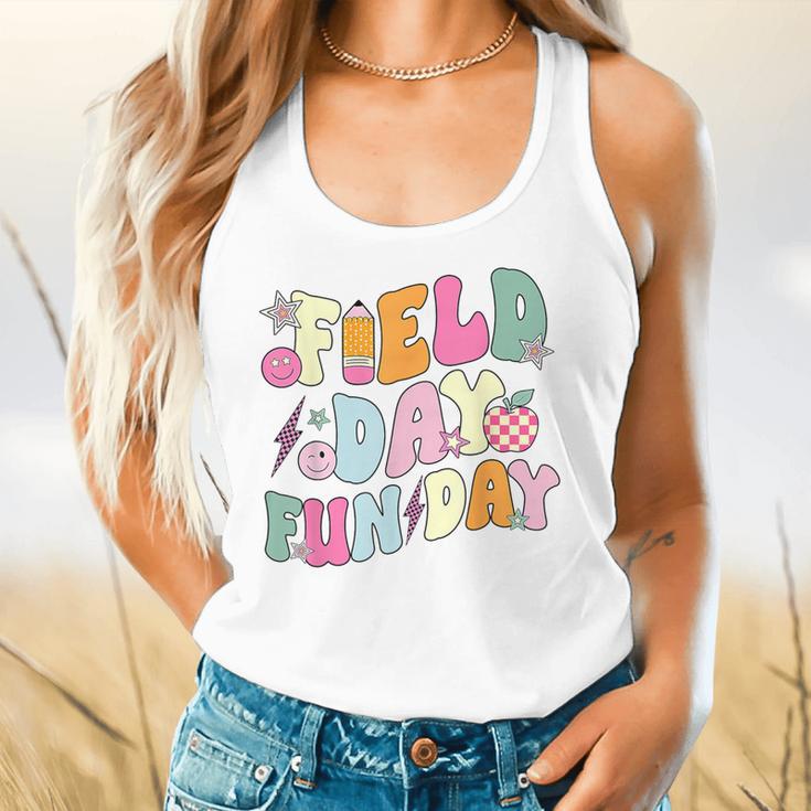 Field Day Fun Day Last Day Of School Teacher Student Flowy Tank, gift for family, gift for coworker