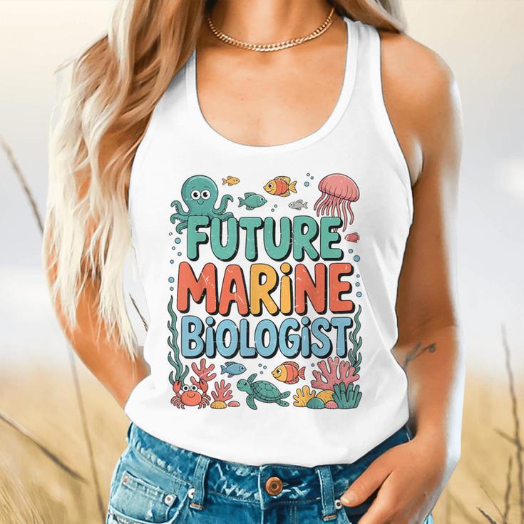 Future Marine Biologist Student Biology Teacher Kids Flowy Tank, gift for family, gift for coworker Future Marine Biologist Student Biology Teacher Kids Flowy Tank, gift for family, gift for coworker