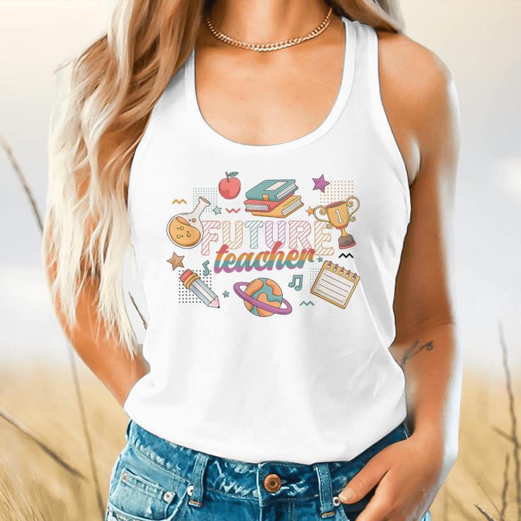 Future Teacher Costume For Kids Flowy Tank, gift for family, gift for coworker Future Teacher Costume For Kids Flowy Tank, gift for family, gift for coworker