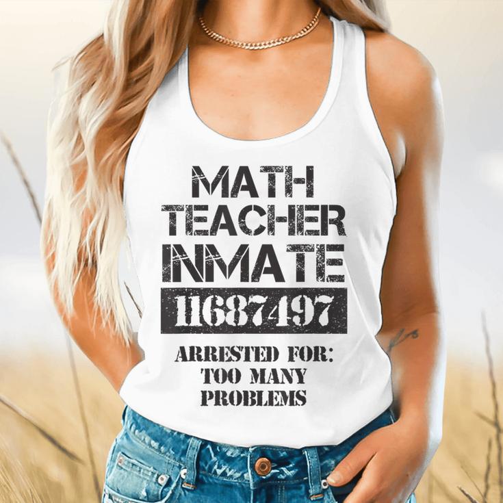 Halloween Math Teacher Prisoner Costume Flowy Tank, gift for family, gift for coworker