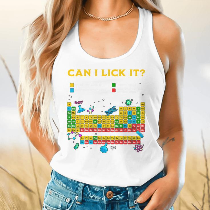 Can I Lick It Periodic Table Science Teacher Student Premium Tri-Blend Flowy Tank, gift for family, gift for coworker Can I Lick It Periodic Table Science Teacher Student Premium Tri-Blend Flowy Tank, gift for family, gift for coworker