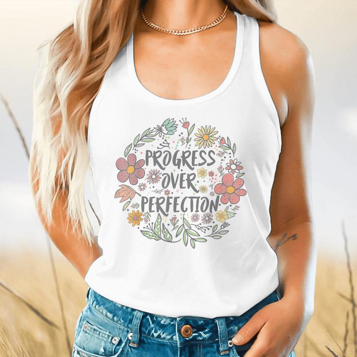 Motivational Progress Over Perfection Back To School Teacher Flowy Tank, gift for family, gift for coworker Motivational Progress Over Perfection Back To School Teacher Flowy Tank, gift for family, gift for coworker