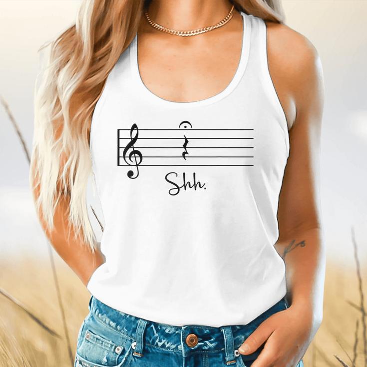 Music Notes Shirt Shh Quarter Fermata Teacher Flowy Tank, gift for family, gift for coworker Music Notes Shirt Shh Quarter Fermata Teacher Flowy Tank, gift for family, gift for coworker