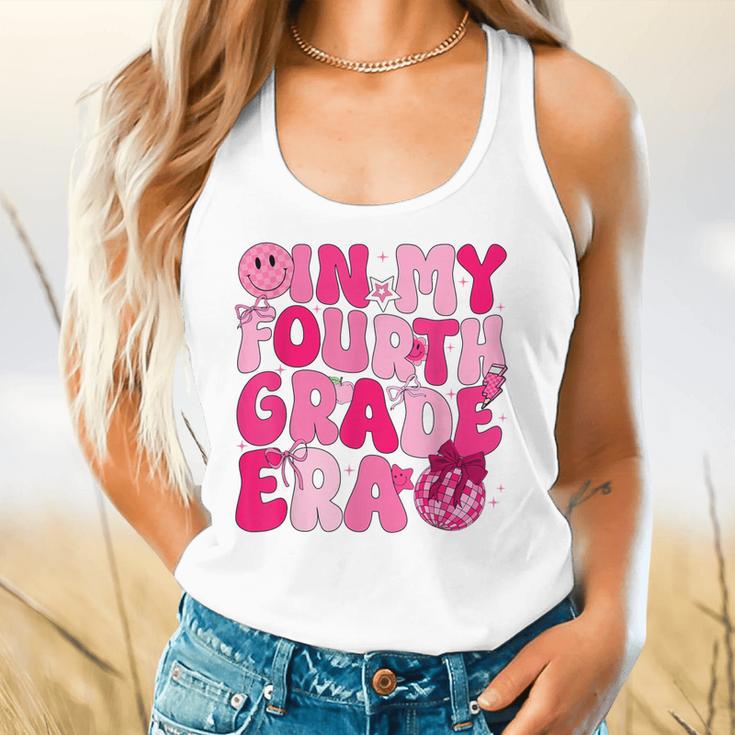 Pink Fourth Grade Era 4th Back To School Grade Teacher Flowy Tank, gift for family, gift for coworker Pink Fourth Grade Era 4th Back To School Grade Teacher Flowy Tank, gift for family, gift for coworker