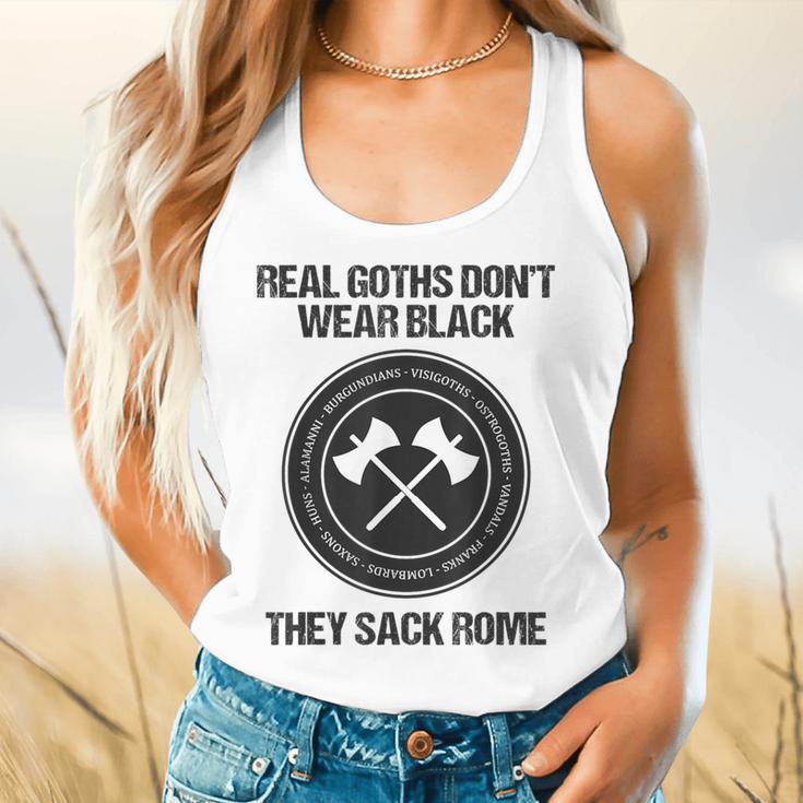 Real Goths Sack Rome History Teacher Flowy Tank, gift for family, gift for coworker Real Goths Sack Rome History Teacher Flowy Tank, gift for family, gift for coworker