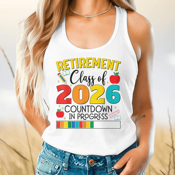 Retirement Class Of 2026 Countdown In Progress Teacher Flowy Tank, gift for family, gift for coworker Retirement Class Of 2026 Countdown In Progress Teacher Flowy Tank, gift for family, gift for coworker