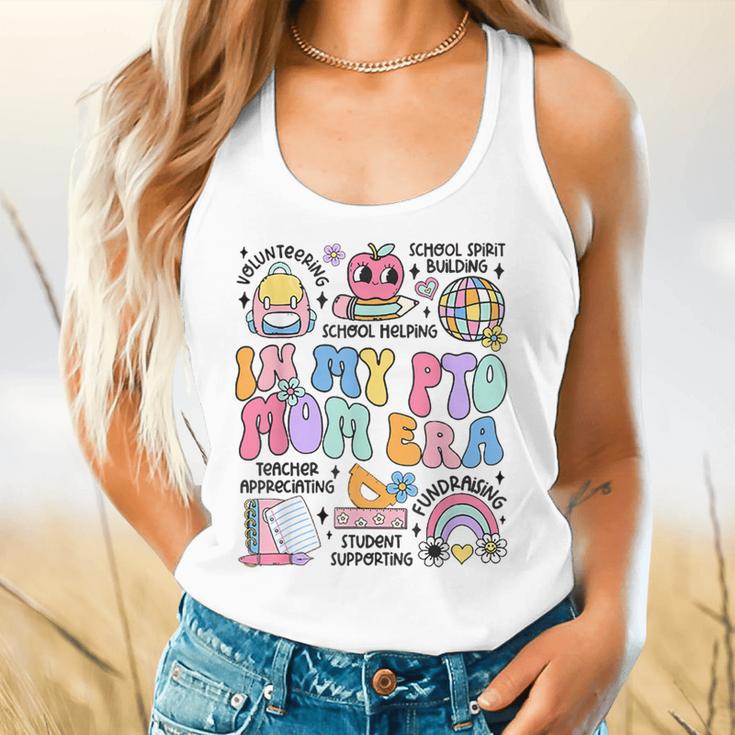 Retro In My PTO Mom Era Parent Organization Team Teacher Flowy Tank, gift for family, gift for coworker Retro In My PTO Mom Era Parent Organization Team Teacher Flowy Tank, gift for family, gift for coworker