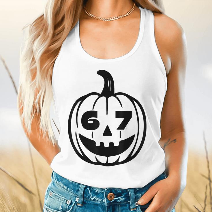 Six Seven Halloween Costume For Students Teachers Flowy Tank, gift for family, gift for coworker