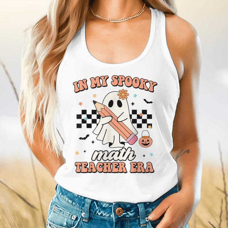 In My Spooky Math Teacher Era Groovy Retro Halloween Costume For Men Women Flowy Tank, gift for family, gift for coworker In My Spooky Math Teacher Era Groovy Retro Halloween Costume For Men Women Flowy Tank, gift for family, gift for coworker