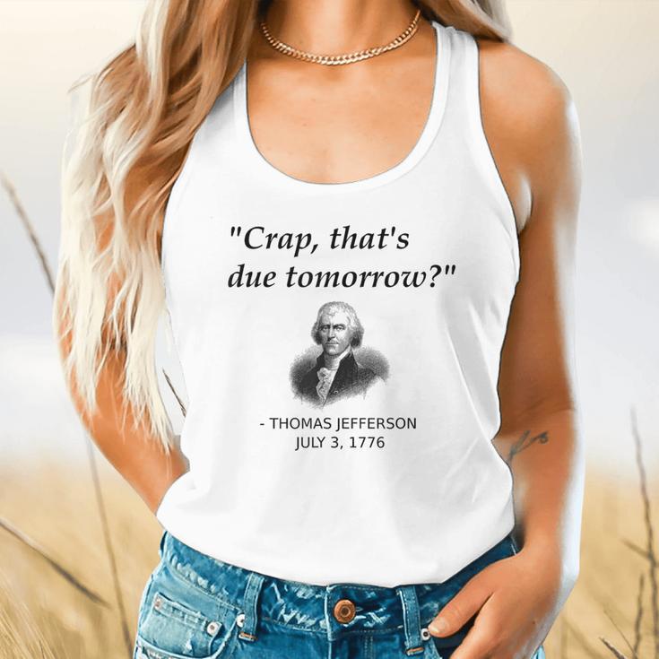 Thomas Jefferson USA History Teacher Student Flowy Tank, gift for family, gift for coworker Thomas Jefferson USA History Teacher Student Flowy Tank, gift for family, gift for coworker