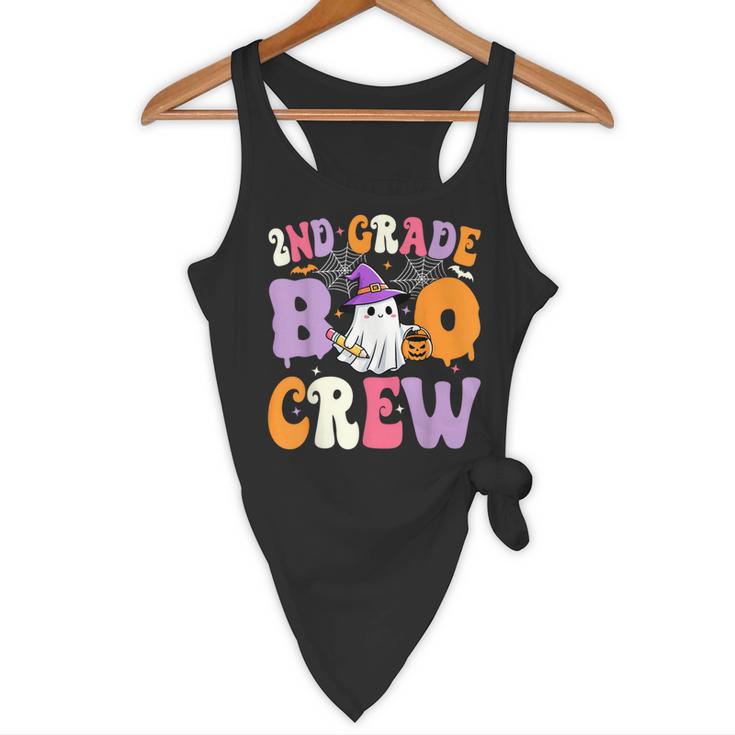 2nd Grade Boo Crew Spooky Second Grade Halloween Teacher Flowy Tank, novelty gifts, funny gifts 2nd Grade Boo Crew Spooky Second Grade Halloween Teacher Flowy Tank, novelty gifts, funny gifts
