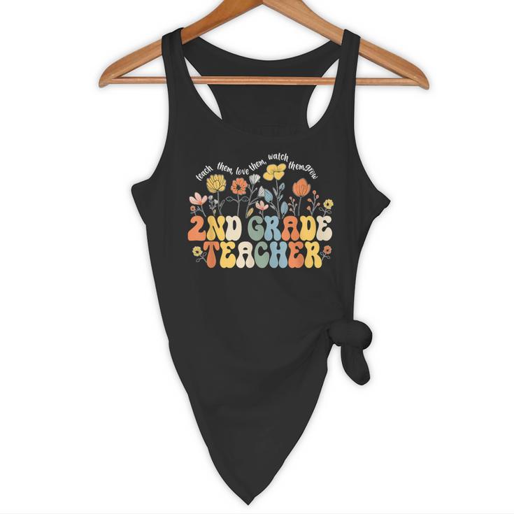 2nd Second Grade Teacher Appreciation Teaching Wildflowers Flowy Tank, novelty gifts, funny gifts 2nd Second Grade Teacher Appreciation Teaching Wildflowers Flowy Tank, novelty gifts, funny gifts