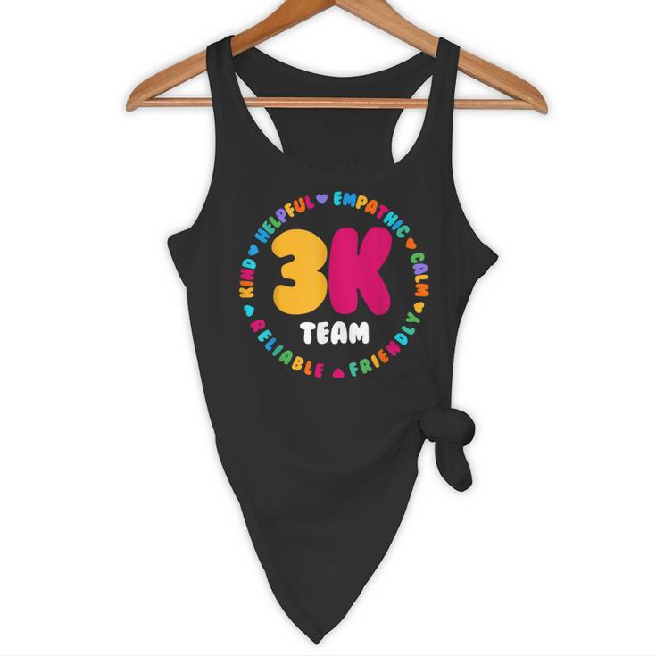 3K Team & Teacher Squad Threes Crew PreK Elementary Team Flowy Tank, novelty gifts, funny gifts 3K Team & Teacher Squad Threes Crew PreK Elementary Team Flowy Tank, novelty gifts, funny gifts