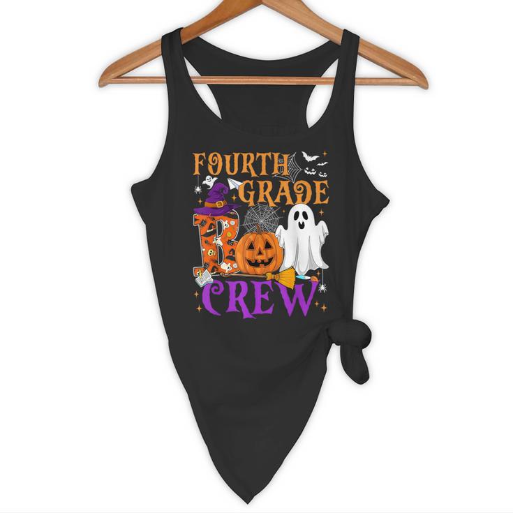 4th Grade Boo Crew Teacher Student Halloween Costume Flowy Tank, novelty gifts, funny gifts 4th Grade Boo Crew Teacher Student Halloween Costume Flowy Tank, novelty gifts, funny gifts