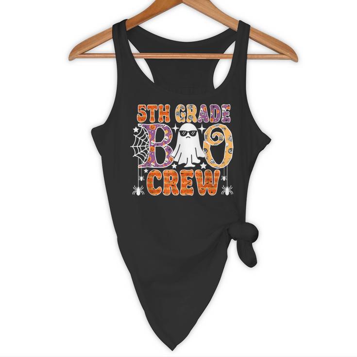 5th Grade Boo Crew Halloween Teachers Students Flowy Tank, novelty gifts, funny gifts