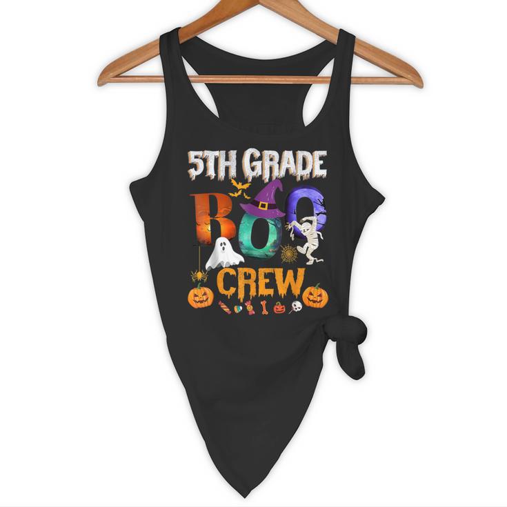5th Grade Boo Crew Teacher Student Halloween Costume For Men Women Kids Flowy Tank, novelty gifts, funny gifts