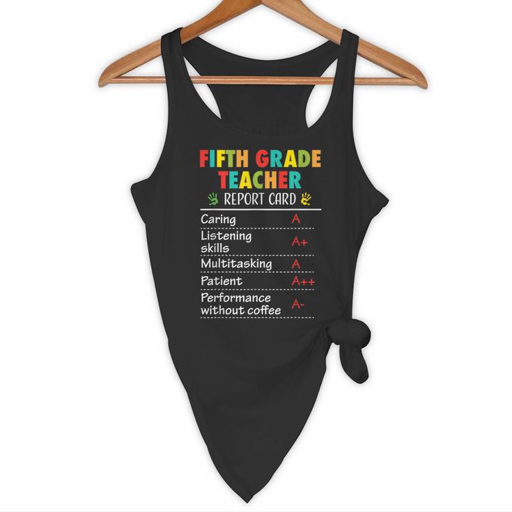 5th Grade Teacher Report Card Appreciation Men Women Flowy Tank, novelty gifts, funny gifts 5th Grade Teacher Report Card Appreciation Men Women Flowy Tank, novelty gifts, funny gifts