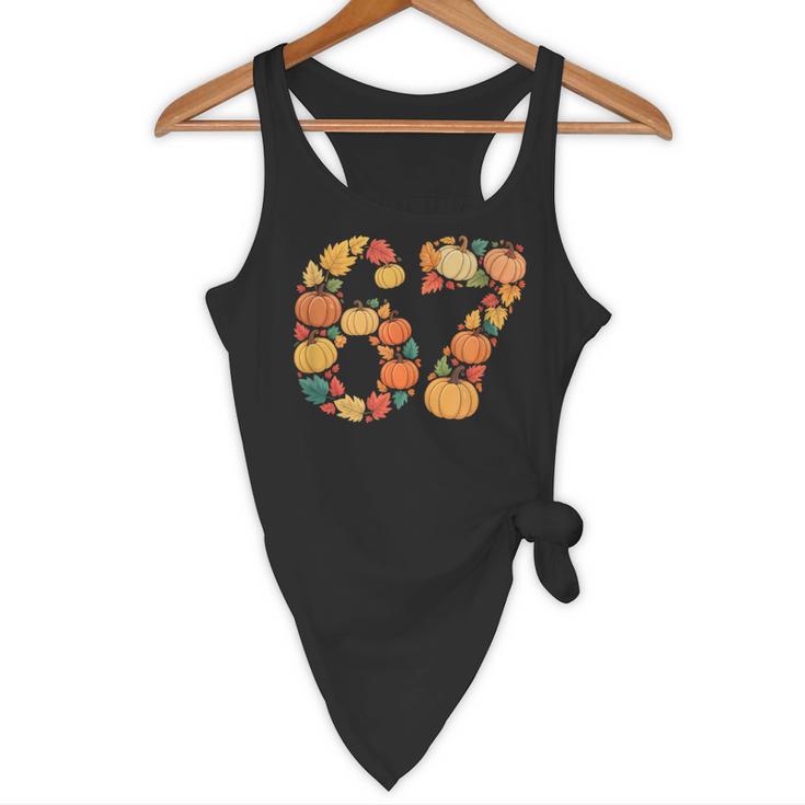 67 6 7 Fall Leaves For Teachers 67 Teacher Flowy Tank, novelty gifts, funny gifts 67 6 7 Fall Leaves For Teachers 67 Teacher Flowy Tank, novelty gifts, funny gifts