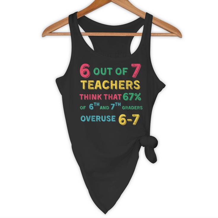 67 Teacher Middle School Teacher 6 7 Overuse 67 Flowy Tank, novelty gifts, funny gifts 67 Teacher Middle School Teacher 6 7 Overuse 67 Flowy Tank, novelty gifts, funny gifts