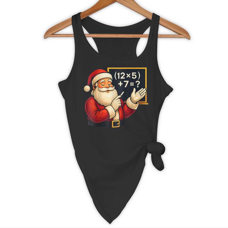67 Teacher Santa Christmas Six Seven Meme Math Xmas Flowy Tank, novelty gifts, funny gifts 67 Teacher Santa Christmas Six Seven Meme Math Xmas Flowy Tank, novelty gifts, funny gifts