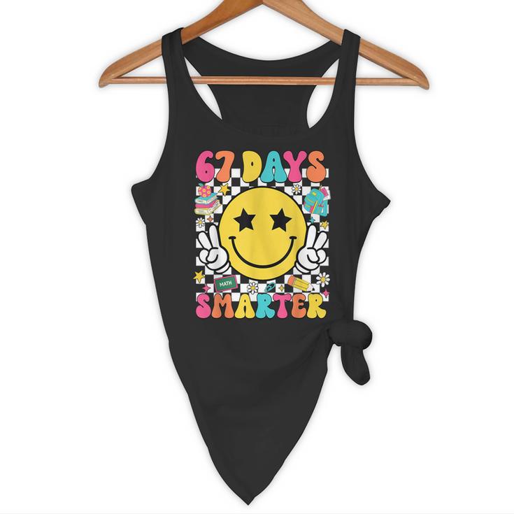 67th Day Of School Shirt 67 Days Smarter Teacher Boy Girls Flowy Tank, novelty gifts, funny gifts 67th Day Of School Shirt 67 Days Smarter Teacher Boy Girls Flowy Tank, novelty gifts, funny gifts