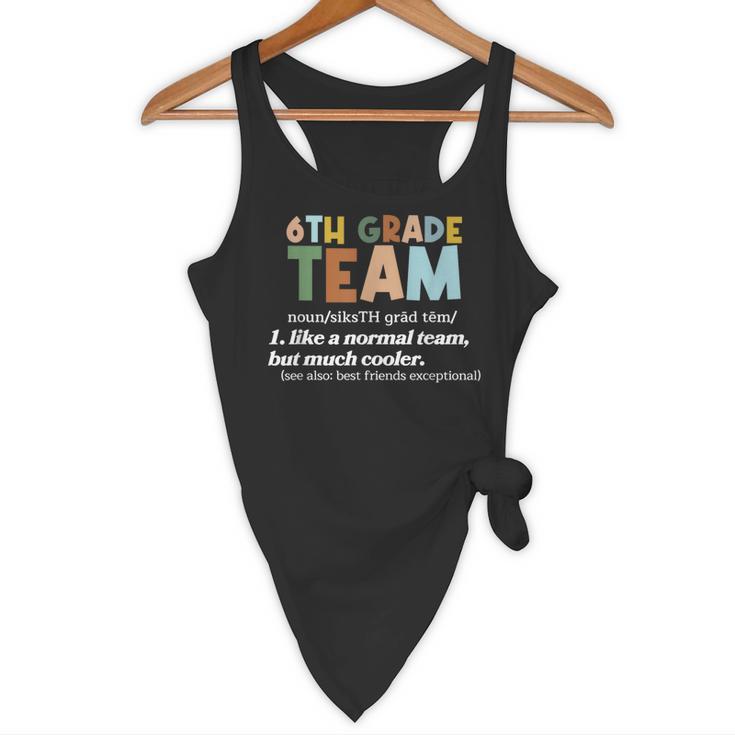 6th Grade Team Teacher Like A Normal Team Sixth Grade Flowy Tank, novelty gifts, funny gifts 6th Grade Team Teacher Like A Normal Team Sixth Grade Flowy Tank, novelty gifts, funny gifts