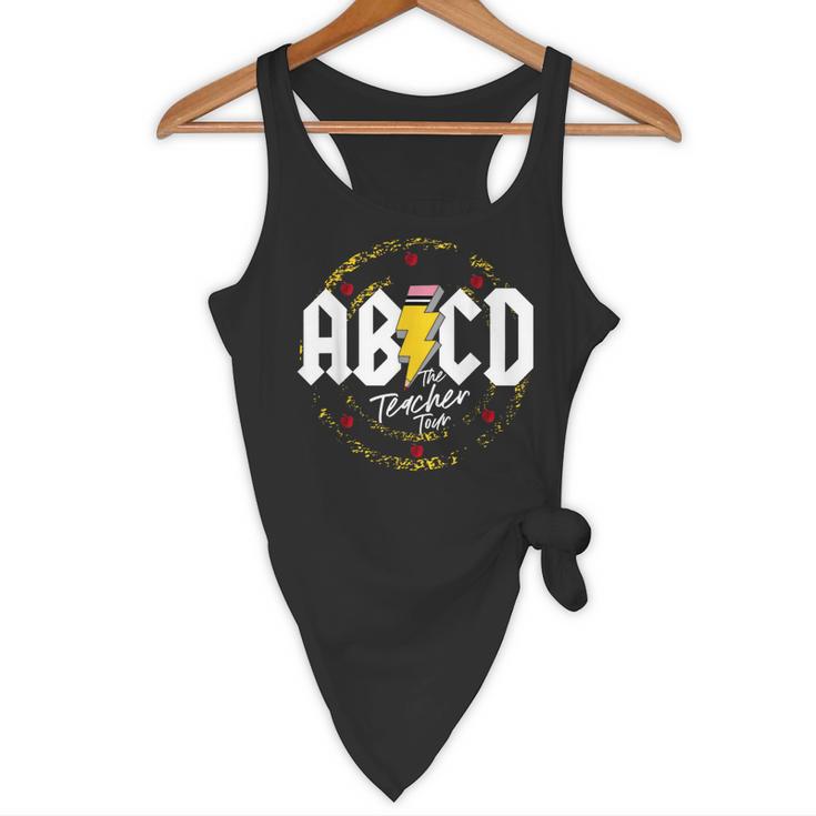 ABCD The Teacher Tour Last Day Of School Rockin' Teacher Flowy Tank, novelty gifts, funny gifts ABCD The Teacher Tour Last Day Of School Rockin' Teacher Flowy Tank, novelty gifts, funny gifts