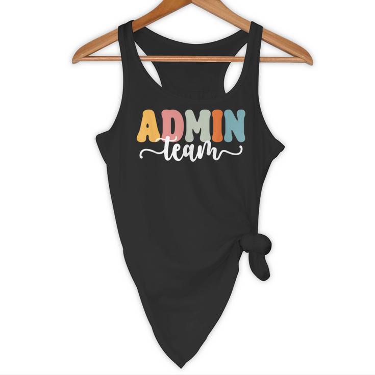 Admin Team Back To School Teachers Students Admin Squad Flowy Tank, novelty gifts, funny gifts Admin Team Back To School Teachers Students Admin Squad Flowy Tank, novelty gifts, funny gifts