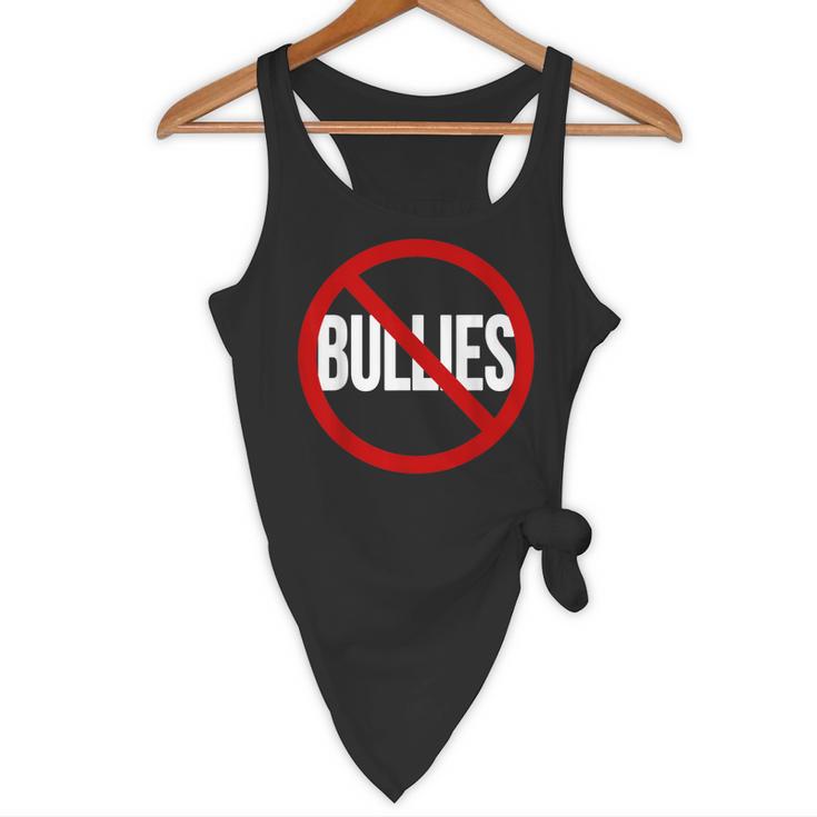 Anti Bullying No Bullies School Teacher Student Kindness Flowy Tank, novelty gifts, funny gifts