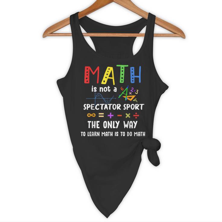 Back To School Math Is Not A Spectator Sport Math Teacher Flowy Tank, novelty gifts, funny gifts Back To School Math Is Not A Spectator Sport Math Teacher Flowy Tank, novelty gifts, funny gifts
