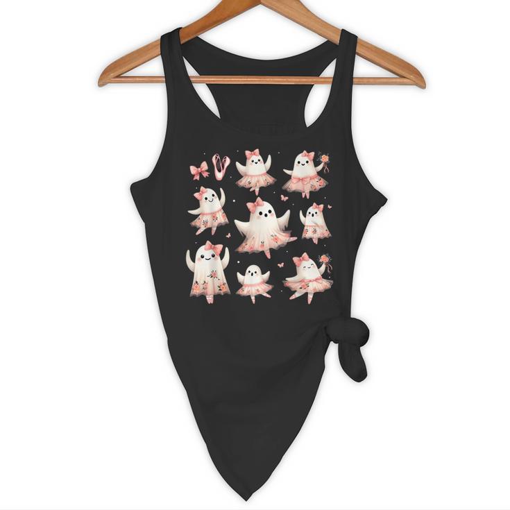 Ballet Ghost Ballet Dancer Spooky Dance Teacher Halloween Flowy Tank, novelty gifts, funny gifts Ballet Ghost Ballet Dancer Spooky Dance Teacher Halloween Flowy Tank, novelty gifts, funny gifts