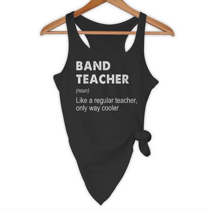 Band Teacher Definition Teaching School Teacher Flowy Tank, novelty gifts, funny gifts