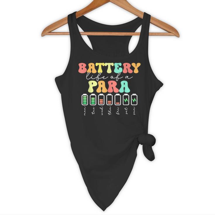 Battery Life Of A Para SPED Parapro Teacher Squad Flowy Tank, novelty gifts, funny gifts Battery Life Of A Para SPED Parapro Teacher Squad Flowy Tank, novelty gifts, funny gifts
