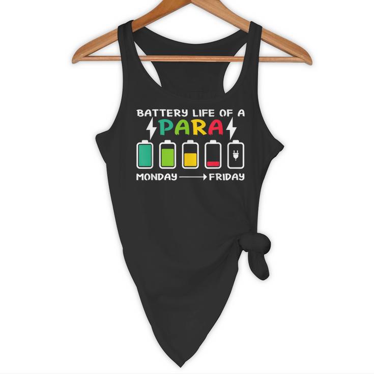 Battery Life Of a Paraprofessional Para Teacher Life Flowy Tank, novelty gifts, funny gifts Battery Life Of a Paraprofessional Para Teacher Life Flowy Tank, novelty gifts, funny gifts