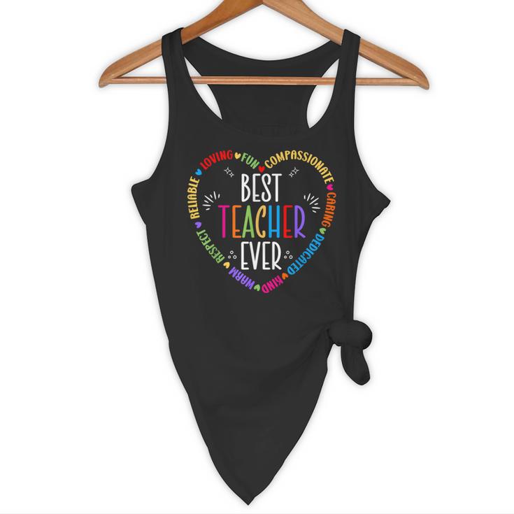 Best Teacher Ever Teacher Motivational Appreciation Flowy Tank, novelty gifts, funny gifts Best Teacher Ever Teacher Motivational Appreciation Flowy Tank, novelty gifts, funny gifts