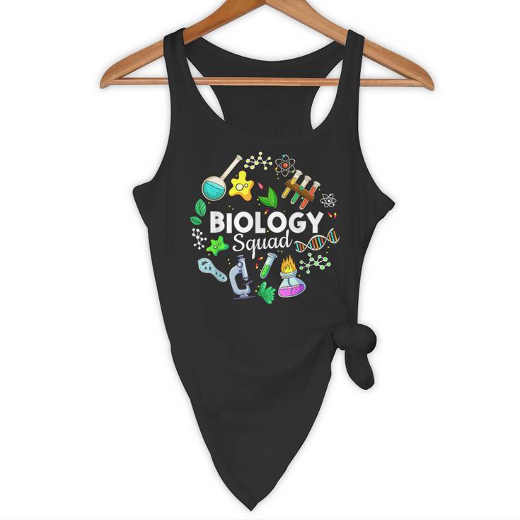 Biology Squad Science Teacher Student Biologist Flowy Tank, novelty gifts, funny gifts