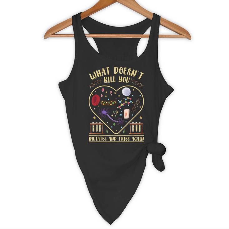 Biology Teacher Flowy Tank, novelty gifts, funny gifts