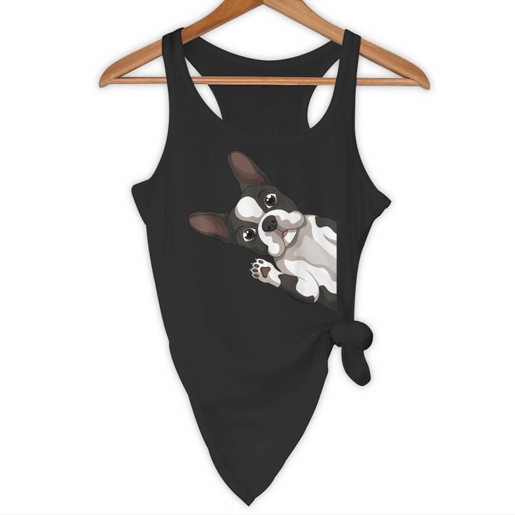 Boston Terrier Bostie Dog Kids Boys Girls Flowy Tank, novelty gifts, funny gifts