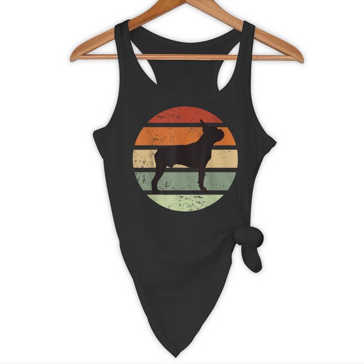 Boston Terrier Boston-Bulldog Flowy Tank, novelty gifts, funny gifts