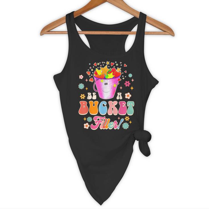 Be A Bucket Filler Teacher Teaching Groovy Back To School For Men Women Flowy Tank, novelty gifts, funny gifts Be A Bucket Filler Teacher Teaching Groovy Back To School For Men Women Flowy Tank, novelty gifts, funny gifts