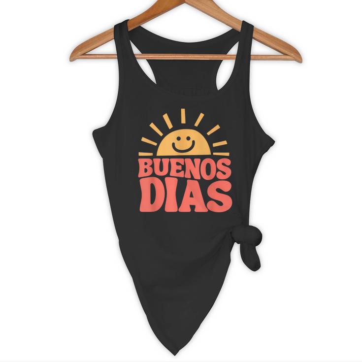 Buenos Dias Spanish Teacher Appreciation Back To School Flowy Tank, novelty gifts, funny gifts Buenos Dias Spanish Teacher Appreciation Back To School Flowy Tank, novelty gifts, funny gifts