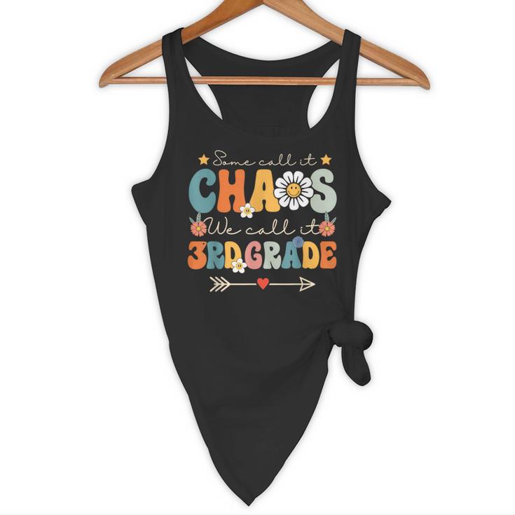 Some Call It Chaos We Call It 3rd Grade Third Grade Teachers Men Women Kids Flowy Tank, novelty gifts, funny gifts Some Call It Chaos We Call It 3rd Grade Third Grade Teachers Men Women Kids Flowy Tank, novelty gifts, funny gifts