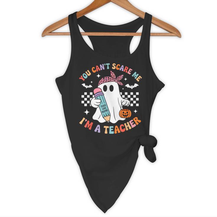 You Can't Scare Me I'm A Teacher Ghost Happy Halloween Flowy Tank, novelty gifts, funny gifts You Can't Scare Me I'm A Teacher Ghost Happy Halloween Flowy Tank, novelty gifts, funny gifts