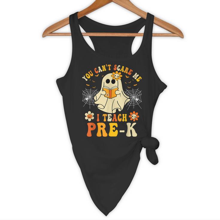 You Can't Scare Me I Teach Pre-K Halloween Teacher Ghost Flowy Tank, novelty gifts, funny gifts You Can't Scare Me I Teach Pre-K Halloween Teacher Ghost Flowy Tank, novelty gifts, funny gifts