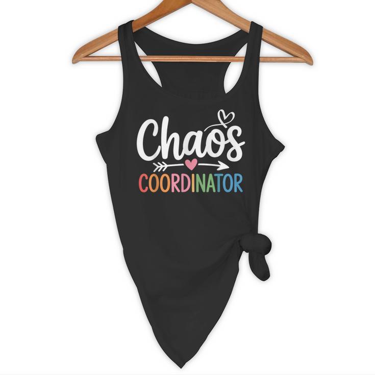 Chaos Coordinator Teacher Student Back To School 2025 Flowy Tank, novelty gifts, funny gifts Chaos Coordinator Teacher Student Back To School 2025 Flowy Tank, novelty gifts, funny gifts