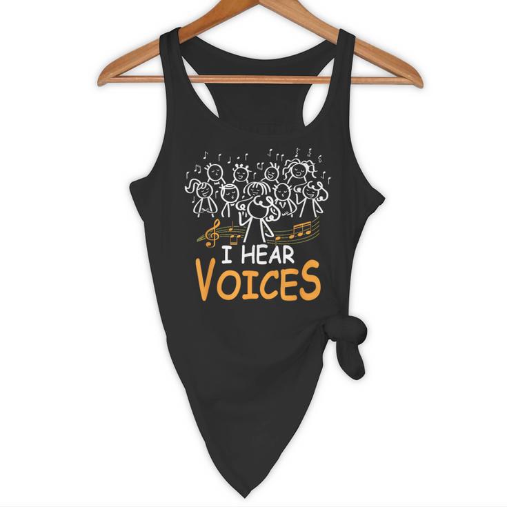 Choir Teacher I Hear Voices Chorister Church Choral Music Flowy Tank, novelty gifts, funny gifts Choir Teacher I Hear Voices Chorister Church Choral Music Flowy Tank, novelty gifts, funny gifts