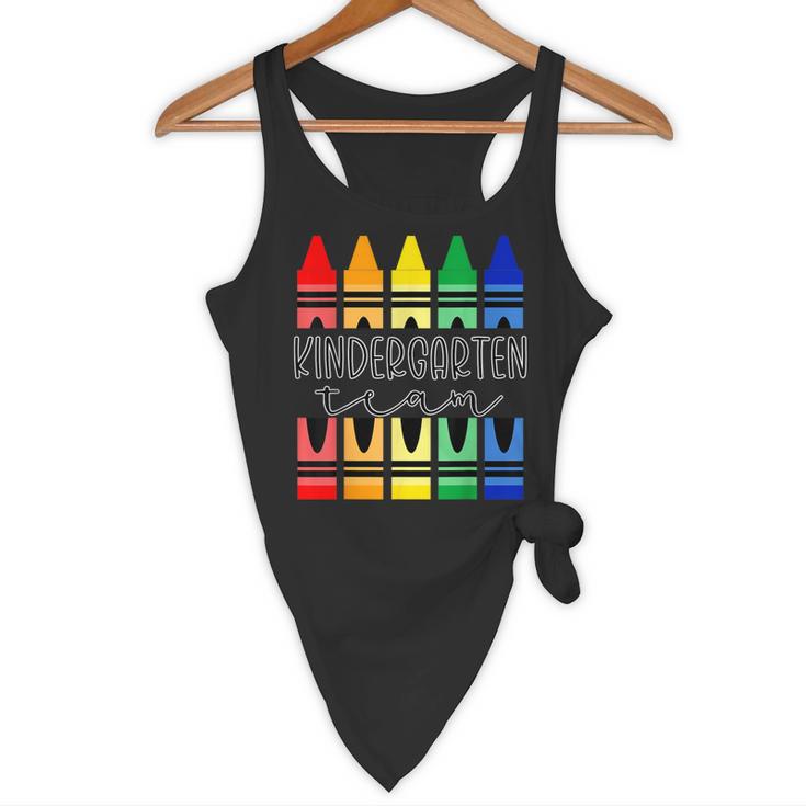 Colorful Crayon Kindergarten Team Tee For Teachers Students Men Women Kids Flowy Tank, novelty gifts, funny gifts Colorful Crayon Kindergarten Team Tee For Teachers Students Men Women Kids Flowy Tank, novelty gifts, funny gifts