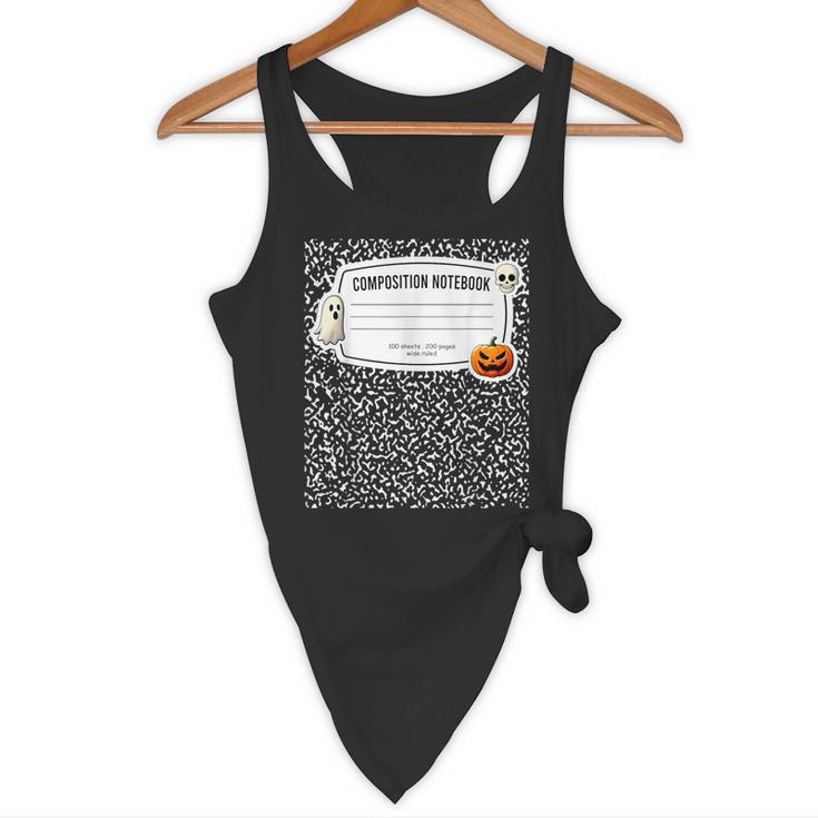 Composition Notebook Costume Adult Halloween For Teachers Flowy Tank, novelty gifts, funny gifts Composition Notebook Costume Adult Halloween For Teachers Flowy Tank, novelty gifts, funny gifts