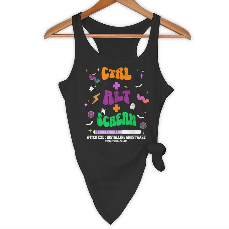 Computer Teacher Spooky Halloween Technology STEM Engineer Flowy Tank, novelty gifts, funny gifts Computer Teacher Spooky Halloween Technology STEM Engineer Flowy Tank, novelty gifts, funny gifts